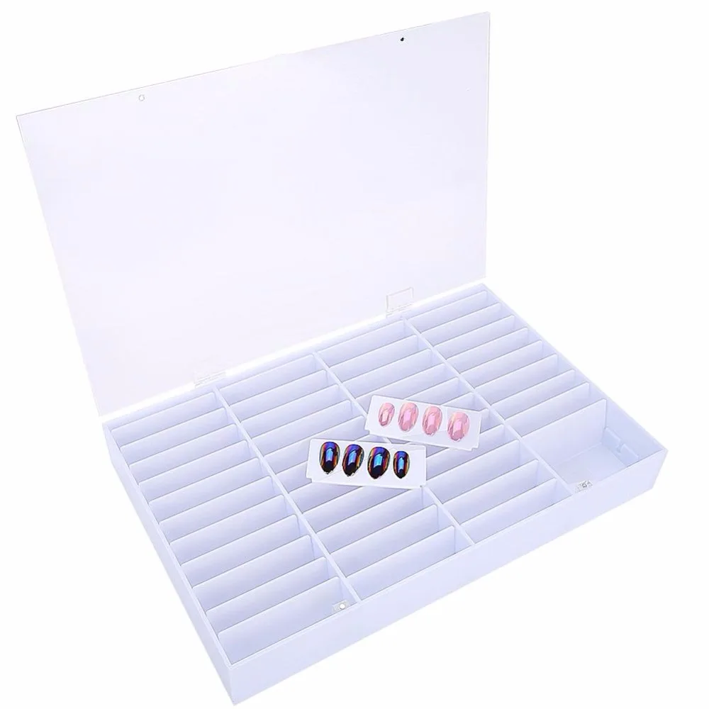 Пустой держатель для лака ногтей коробка хранения кончиков органайзер