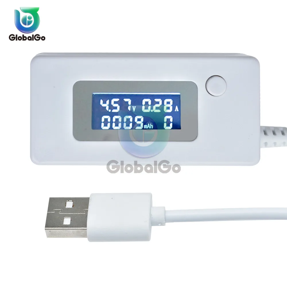 ЖК дисплей USB ток напряжение зарядки тестер с кабель удлинитель мини цифровой