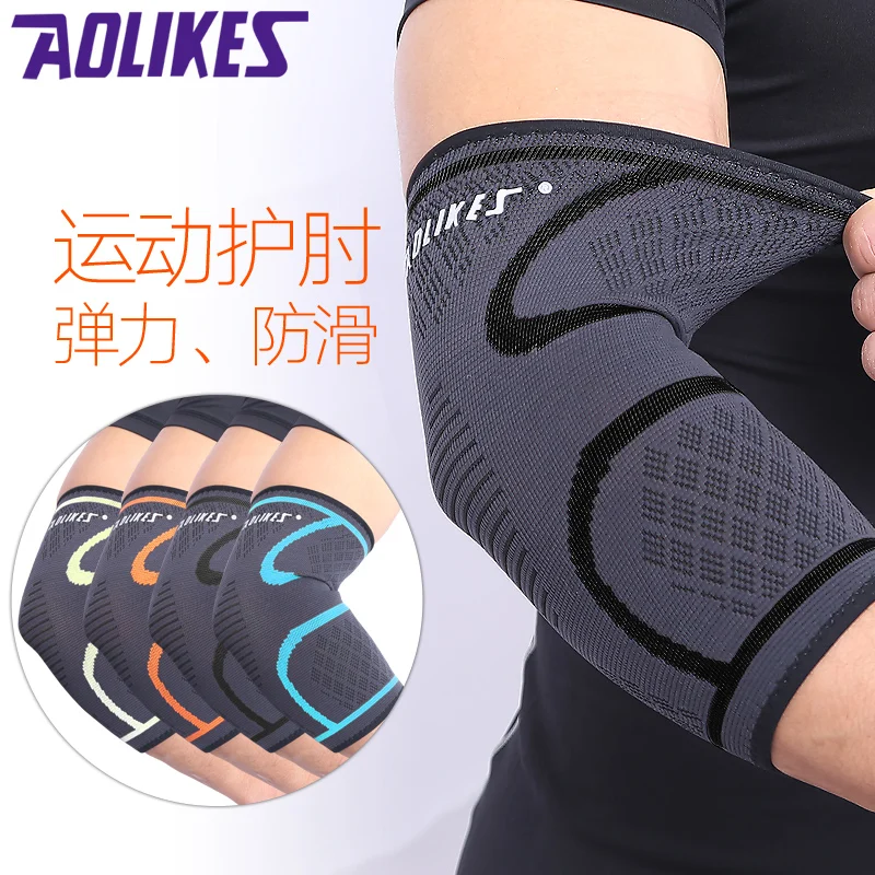 Наколенник aolieks эластичный нейлоновый для фитнеса бега велоспорта|padded sleeve|compression