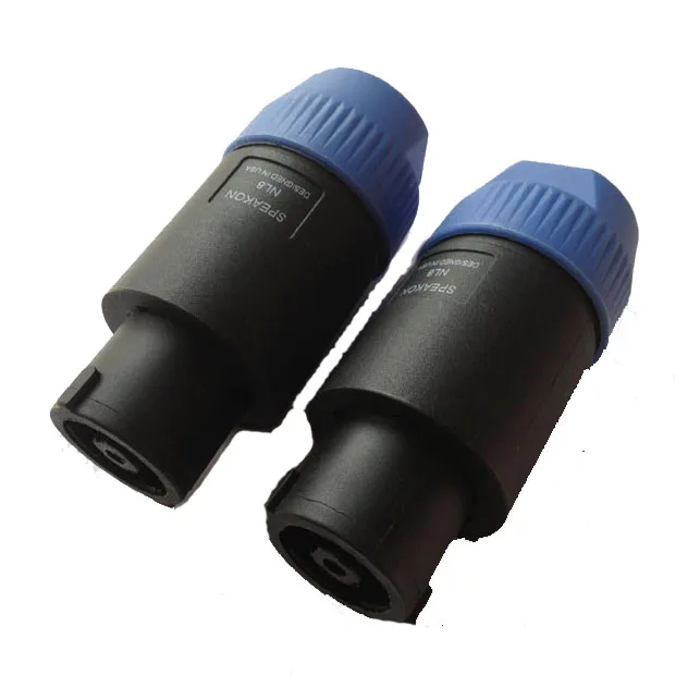 4Pcs/lot NL8 8-Pole Speakon Connector Female Audio Speaker Connectors |
