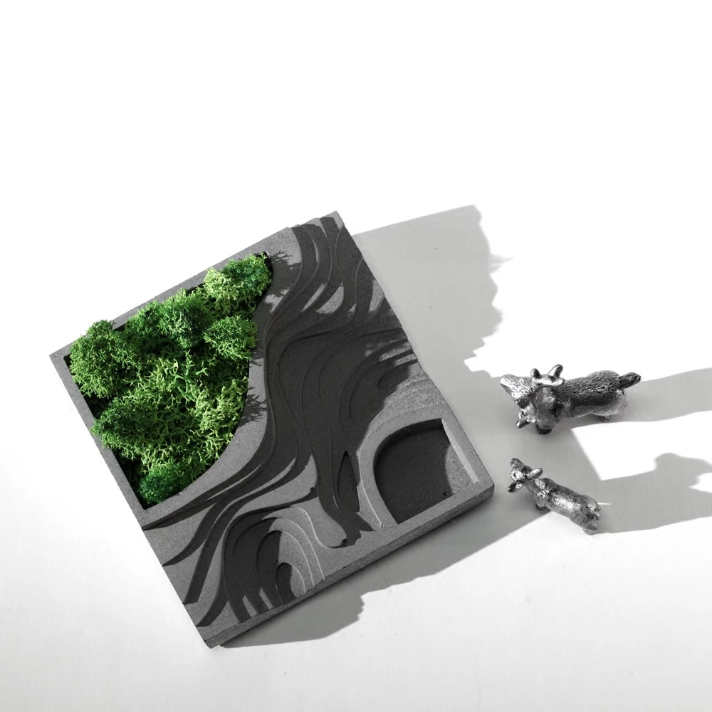 Силиконовая форма цементные формы для хранения бетонных террасных полей разных