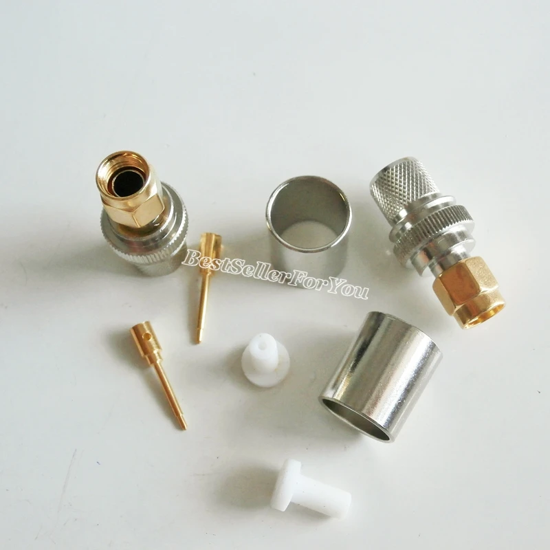 10X SMA штекер RG8 RG213 LMR400 RG214 прямой разъем кабеля|connector crimp|connector plugconnector male |