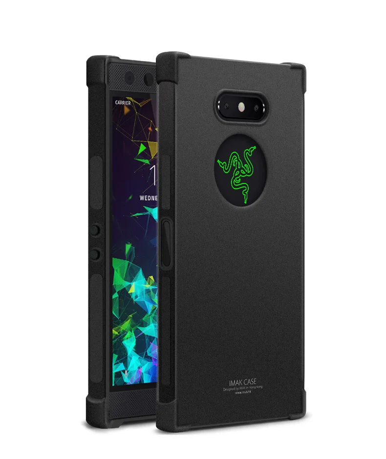 Для razer телефон 2 Чехол IMAK облегающий чехол для razer телефон 2 против падения защита, подушка безопасности для razer телефон 2 Мягкий ТПУ чехол