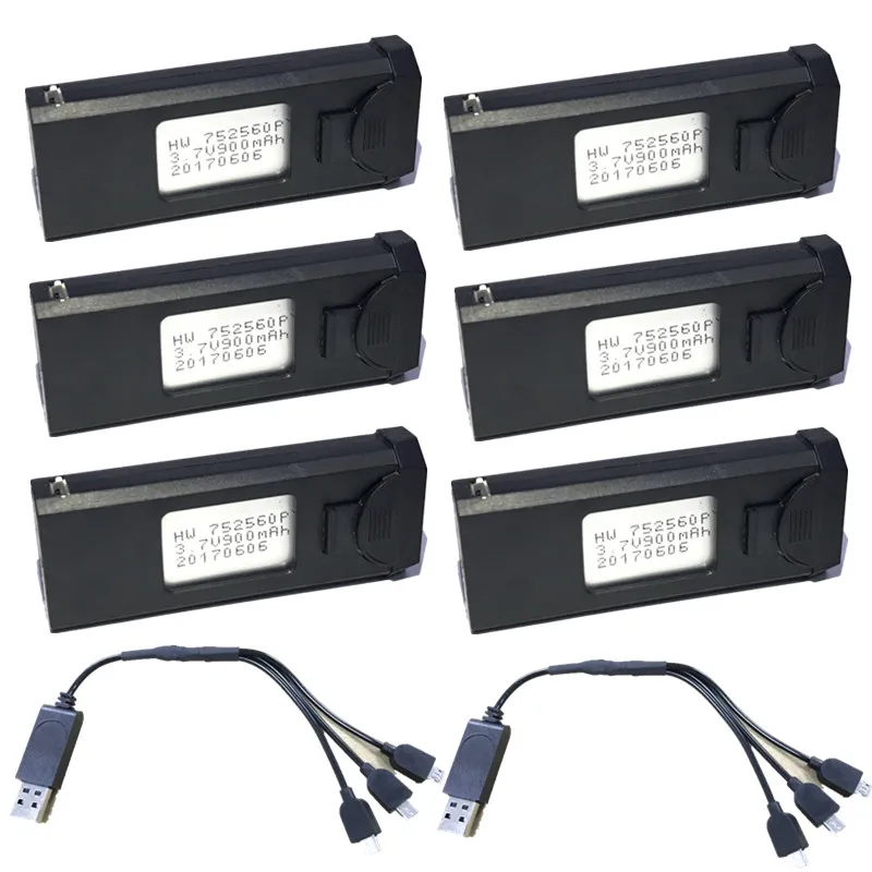 VISUO XS809HW XS809W XS809S батарея 3 7 V 900mAh 30C Lipo запасные части bateria lipo RC Drone аксессуары|Детали