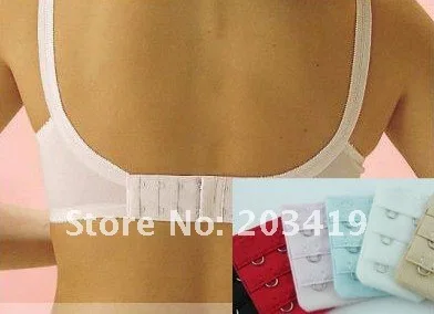 Дамы 2 крючка удлинение для бретель бюстгальтера крюк клип идеально Обнаженная