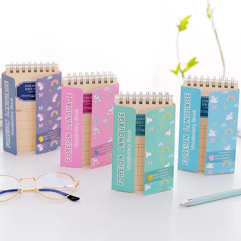 Портативная книга для ноутбука с рисунком сердца единорога | Канцтовары офиса и