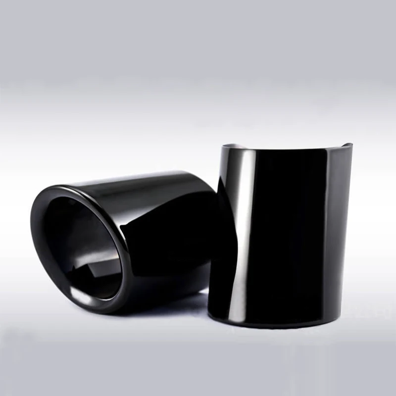 2x стальной задний цилиндр выхлопной трубы кольцо Накладка для BMW 5 серии F10 13 2016 и 3