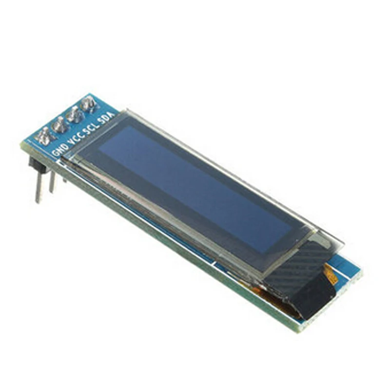 0 91 дюйма 128x32 IIC I2C синий OLED ЖК дисплей Дисплей DIY модуль SSD1306 Драйвер IC 3 В