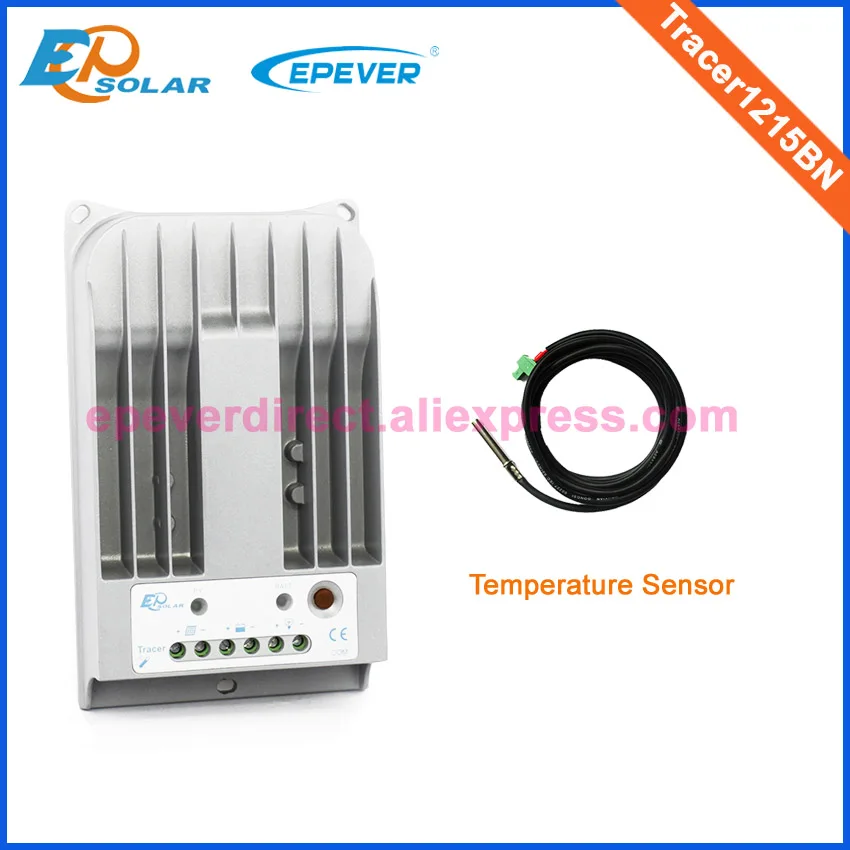 10A 20A Tracer2215BN Tracer1215Bn с датчиком температуры батарея Солнечный контроллер слежения