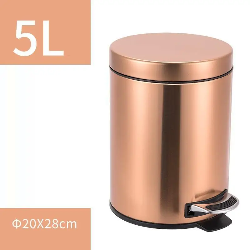 MODEL D Trashcan Kosz Na Smieci мусорный бак Habitacion Cubo Basura Papelera Cocina педаль Lixeira мусорный бак корзина для мусора - Цвет: MODEL D