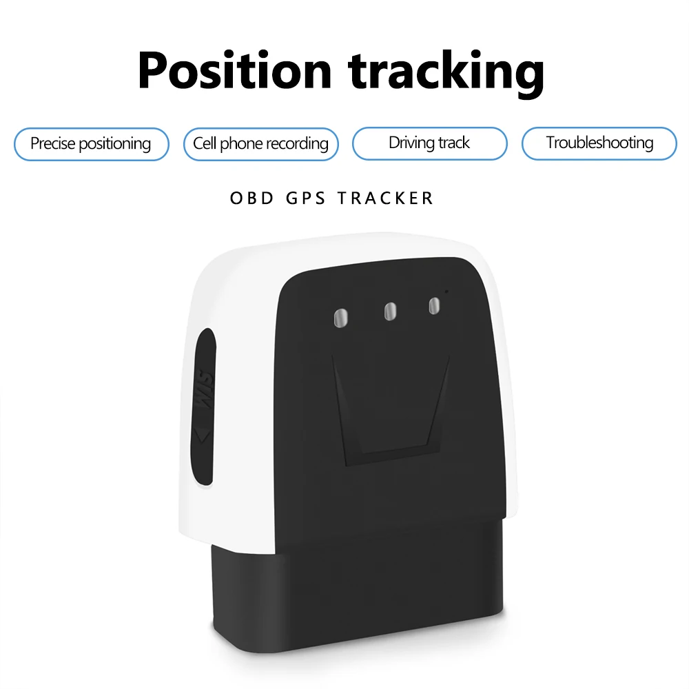В режиме реального времени мини Plug Play OBD GPS Трекер obd Автомобильный gps трекер