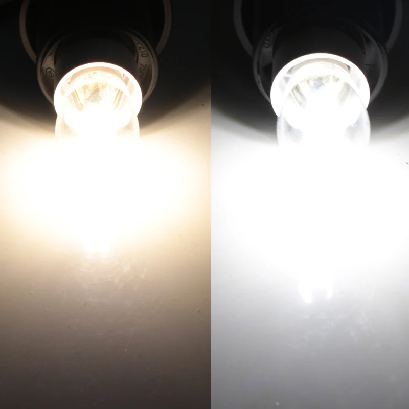 Ampoule led e14 12 24 вольт 2 Вт T26 лампа для кукурузы прозрачная оболочка В 220 Е 14 кухонная