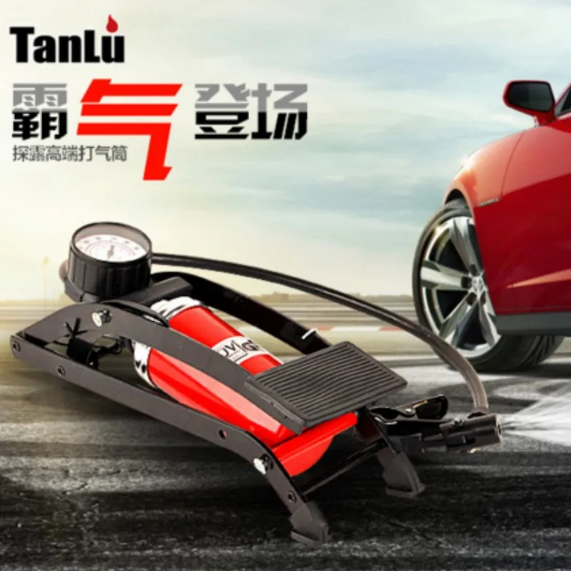 car universal wheel Foot Inflatable Pump Inflator Portable and easy control for motorcycle ball | Tire Repair Tools