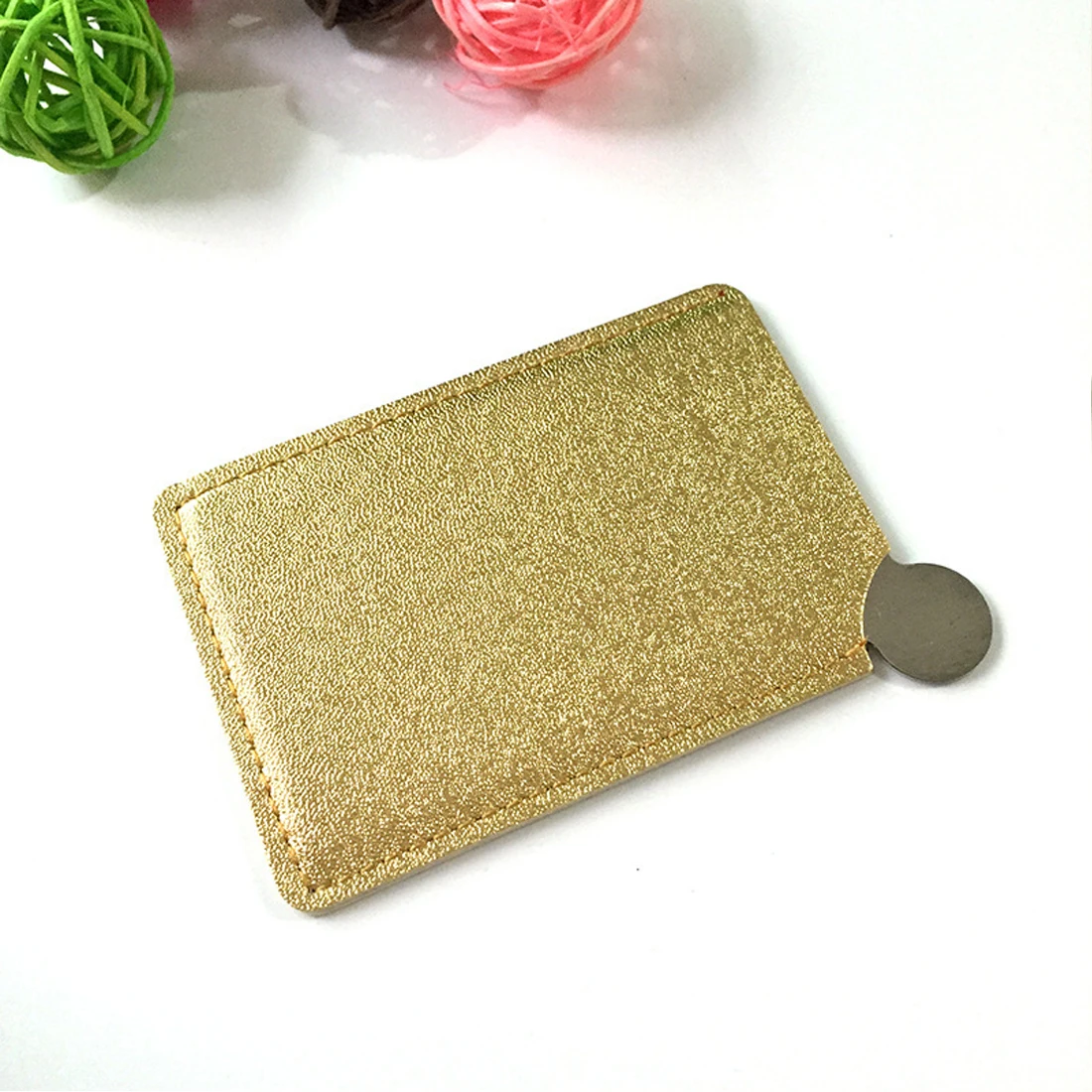 1 шт. небьющееся косметическое зеркало из нержавеющей стали ударопрочный