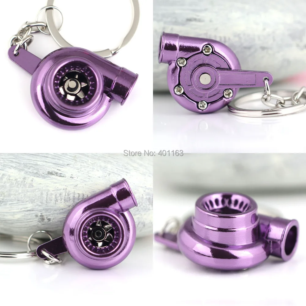 Брелок с турбонаддувом брелок покрытием из анодированного металла