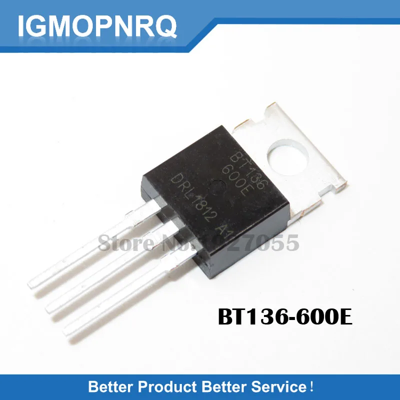 10 шт. BT136 220 600 TO220 600E Triac 600V 4A Новый IC|Интегральные схемы| |