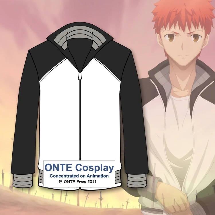 Модный костюм для косплея ONTE с аниме fate stay night куртка Shirou Emiya флисовое пальто