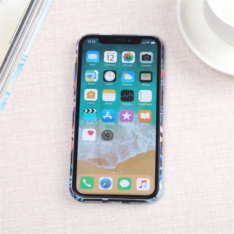 Модный цветочный Винтаж цветок чехол для iPhone 8 плюс телефон матовый тонкий