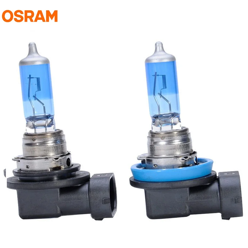 OSRAM H11 5000 К 12 В 55 Вт 62211CBA холодный синий Advance галогенные лампы ксеноновые МЕГА Белая
