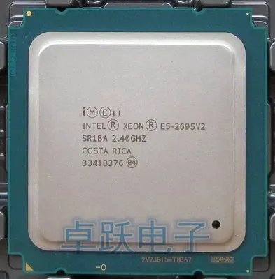 Оригинальный процессор Intel Xeon официальная версия 2 40 ГГц 12 ядер 30 МБ LGA2011 E5 2695V2