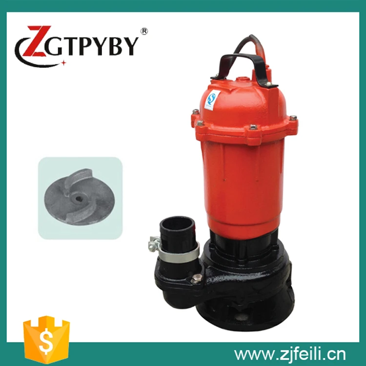 Погружной насос для сточных вод без засоров или помпа грязной воды погружной