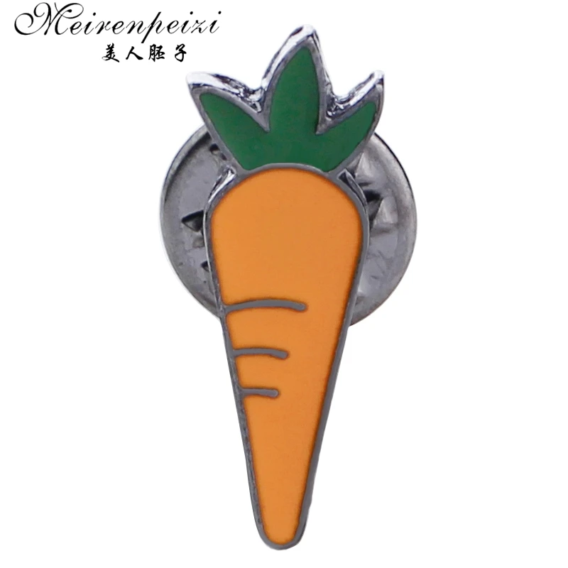 Эмалированная брошь в виде овощей и моркови для женщин детей|pins for women|enamel pinjacket pins