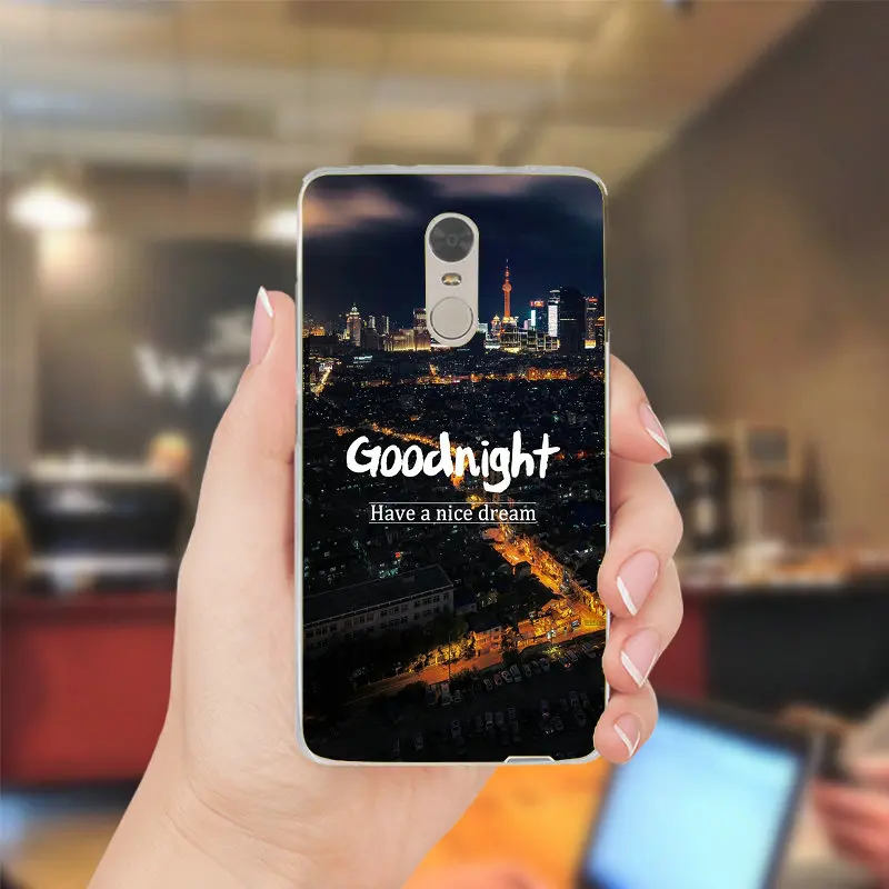 Спокойной ночи есть хороший сон Мягкие TPU чехол для телефона Аксессуары Xiaomi Redmi Mi