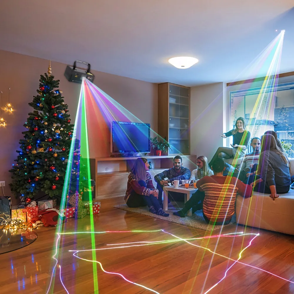 Пульт SUNY DMX 400 МВт RGB лазерный сценическое освещение флэш-сканер DM-RGB400 DJ танец Рождество шоу Эффект Проектор фантастический ДИСКО КТВ
