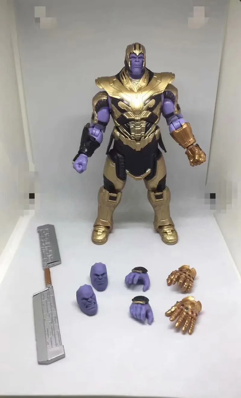 Фигурка танос SHF Thanos фигурка Коллекционная модель игрушки кукла подарок|Игровые