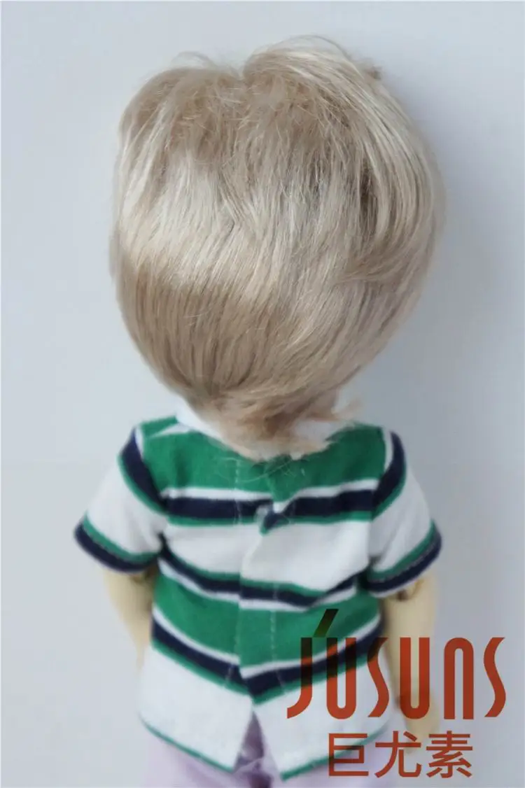 JD209 1/6 1/4 YOSD MSD Мода Природа мальчишеский bjd синтетический мохеровый парик Размер 6-7 дюймов 7-8 дюймов волосы куклы аксессуары