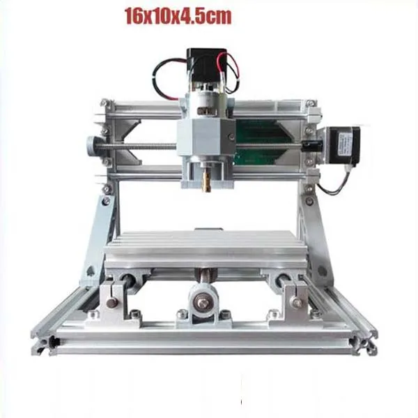 CNC 1610 GRBL управления Diy Мини машина рабочая зона 16x10x4 5 см 3 оси Pcb фрезерный станок
