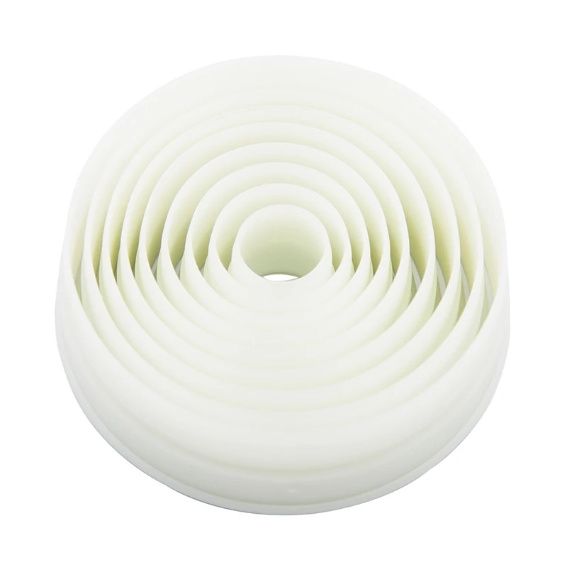 LONSI High Quality Round Nylon Cookies Cutter Set Plastic Mold 3D Biscuit Molds Kitchen Baking Mould | Дом и сад