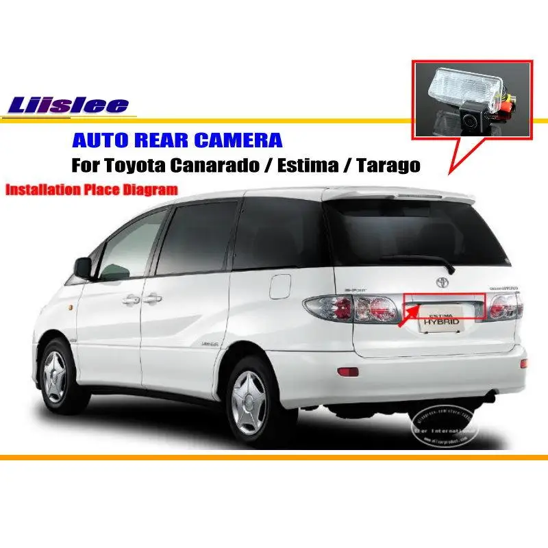 Liislee для Toyota Canarado / Estima/Tarago автомобильная задняя камера парковочная камера/NTST