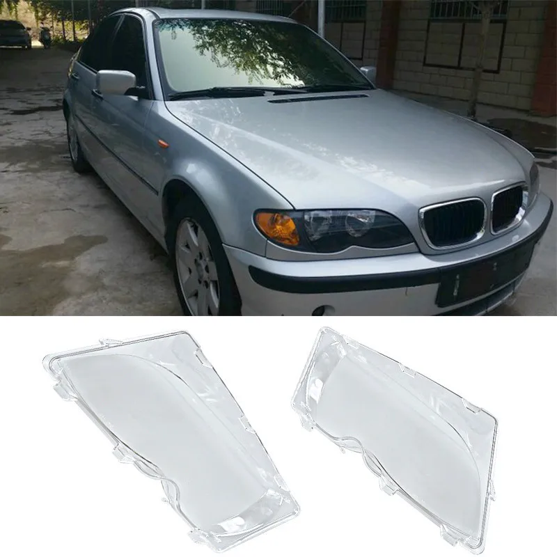Лидер продаж новинка 1 пара крышка передней фары для BMW E46 3 series 01 06 отличный