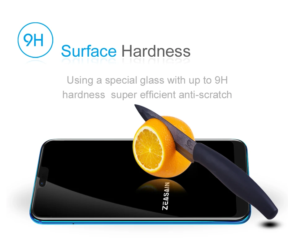 2 упаковки Оригинальная защитная пленка ZEASAIN для Huawei Honor 10 Honor10 полное покрытие