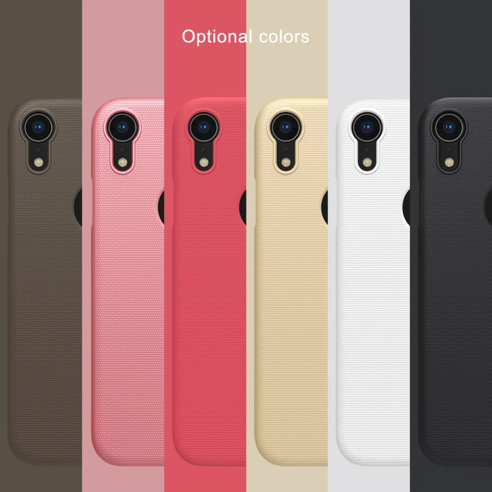 Для iPhone XR чехол Nillkin Супер Матовый щит для iPhone XR жесткая задняя панель из поликарбоната Ультратонкий чехол для iPhone XR Nilkin phone Case