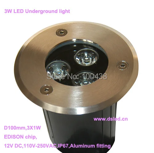 

Free shipping !! CE,high power 3W underground LED light,LED floor light,LED buried light,DS-11-47-3W,110V-250VAC