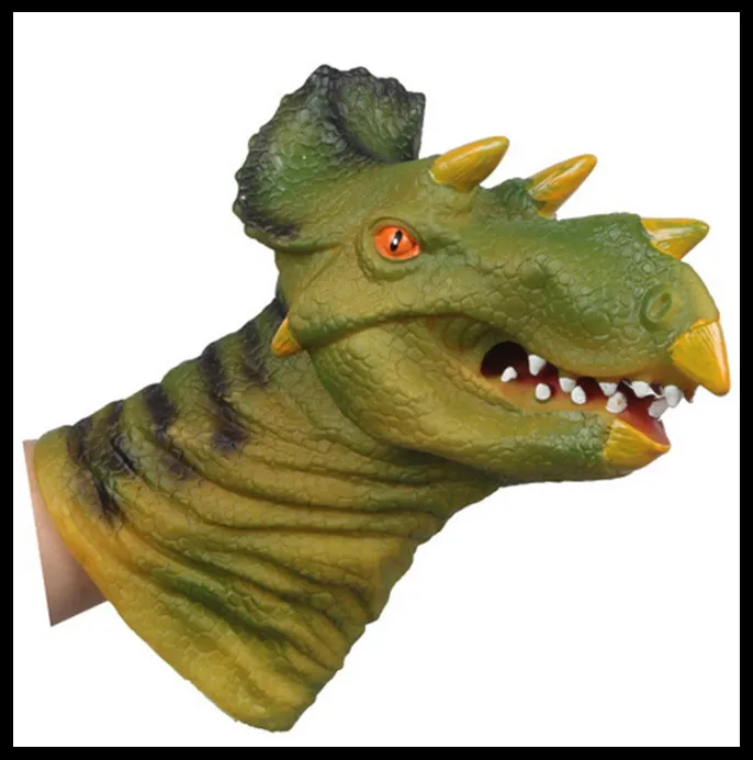 Бесплатная доставка Хэллоуин вечерние Косплэй резиновые виниловый динозавров