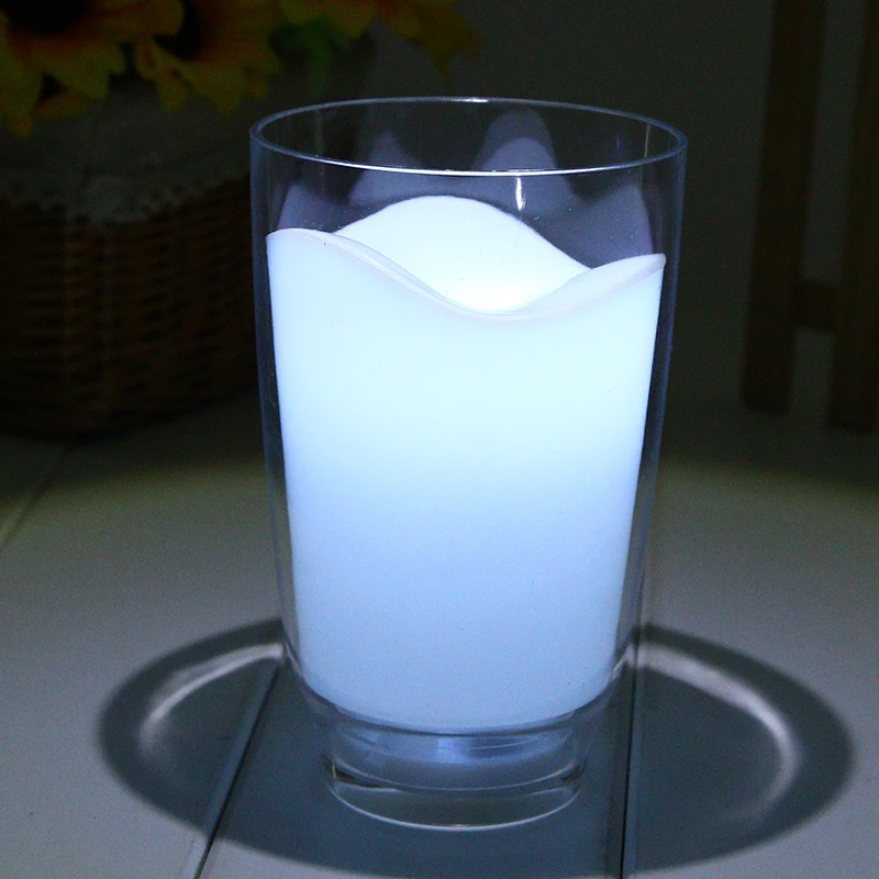 Новый ABS стакана молока светодиодные лампы Творческий Рождественский подарок