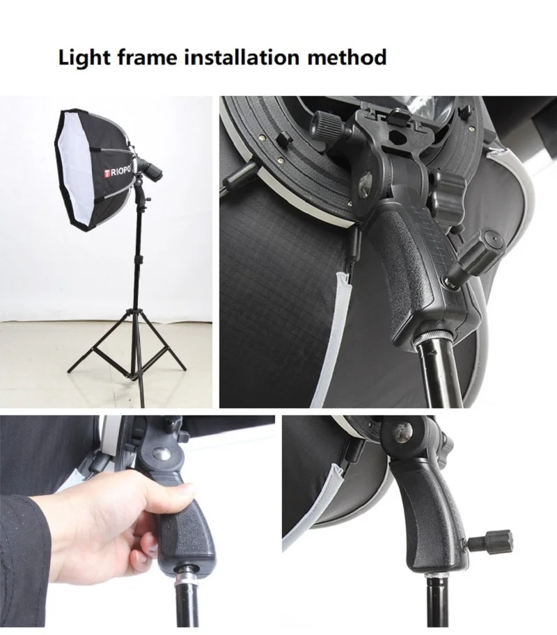 Mcoplus Triopo 55 см восьмиугольный Зонт софтбокс вспышка Speedlite Мягкая коробка для Godox
