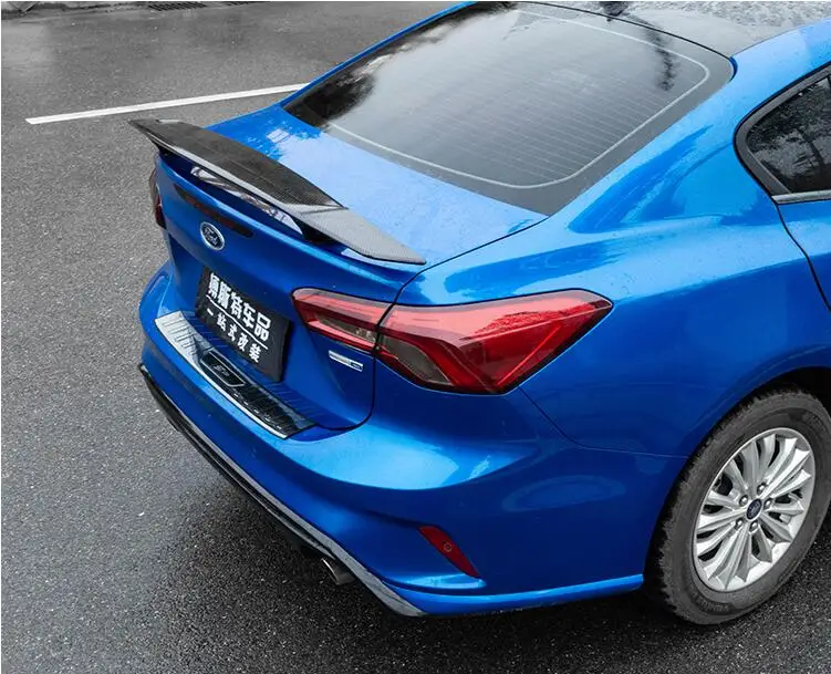Универсальный Седан ABS краска автомобиля заднее крыло багажник спойлер для FORD Focus 1998-UP(без дрели) GT по EMS