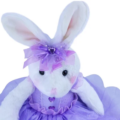 Бесплатная доставка 1 шт. оригинальная Очаровательная плюшевая балерина зайчик