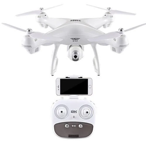 SJRC S70W двойной GPS Follow Me WIFI FPV Радиоуправляемый Дрон вертолет 400 м расстояние 1080P HD