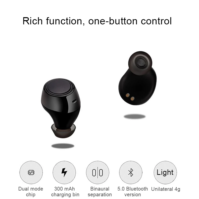 Nasin TWS26, новинка, Bluetooth 5,0, стерео, спортивные наушники, 500 мА/ч, зарядная коробка, наушники, TWS, гарнитура, стерео, для Xiaomi, huawei, iphone