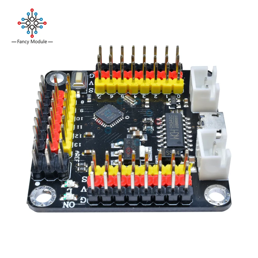Спаянный расширительный модуль DM серии Strong CH340 ATMEGA328P NANO V3.0 заменяет FT232RL с