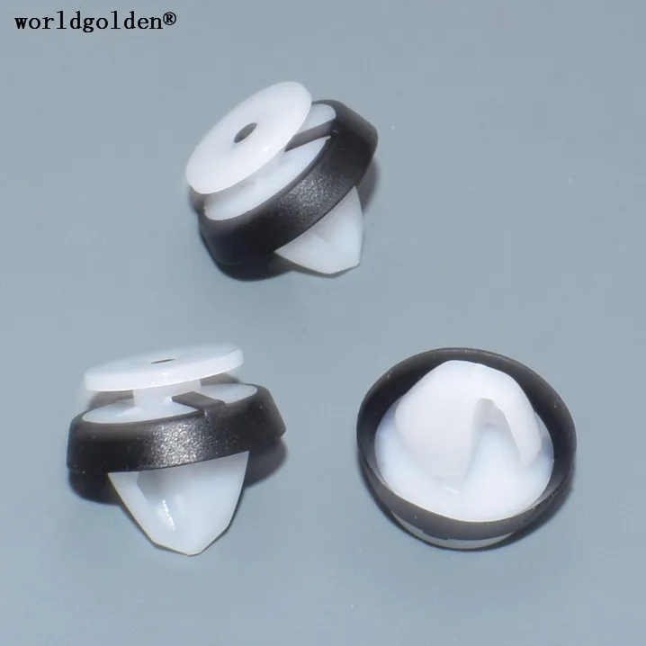 

worldgolden 100pcs plastic clip Door Trim Panel Retaining Clip for VW#5J0867276