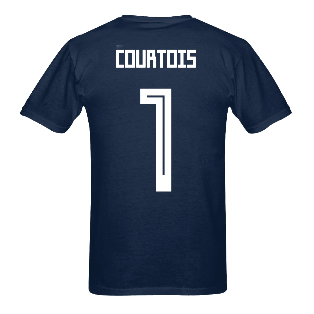 Новинка 2018 года Россия Чемпионат мира по футболу Бельгия Courtois Number 1 спортивная