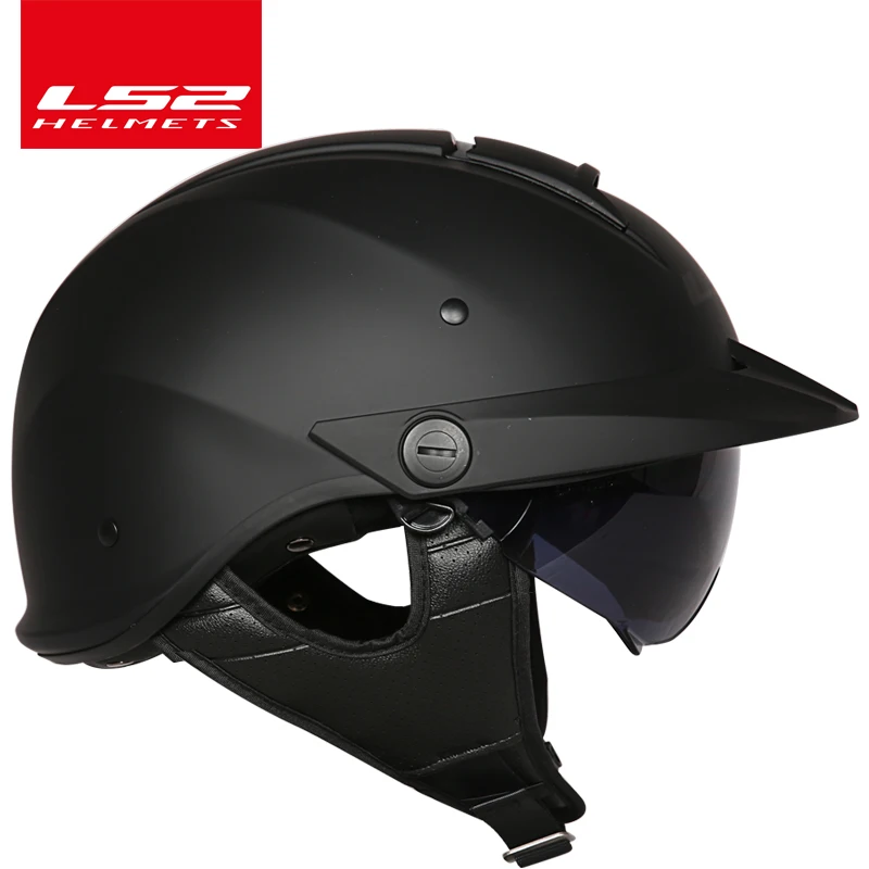 LS2 Всемирный магазин LS2 OF590 moto rcycle шлем с солнцезащитным козырьком пол уход за кожей лица Винтаж moto шлем DOT Сертификация