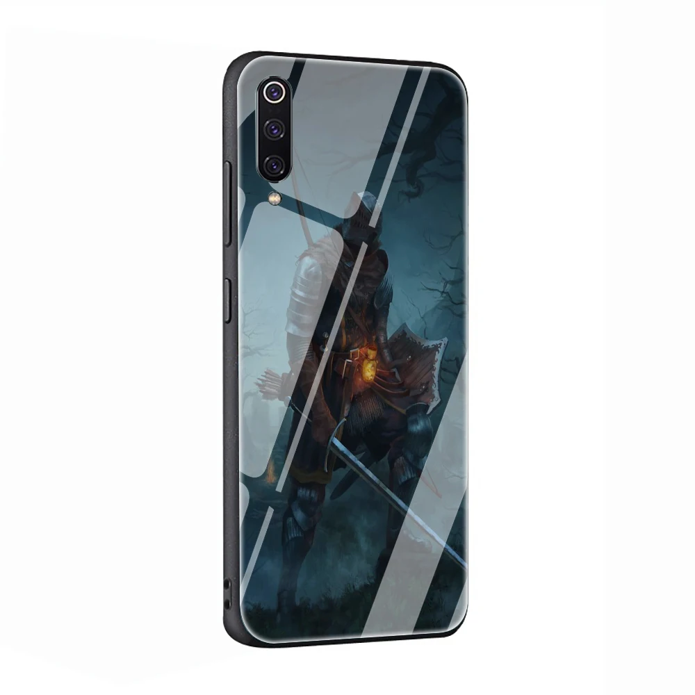 Dark souls закаленное Стекло телефона Футляр для Redmi 4x 6A Примечание 5 6 7 Pro Xiaomi Mi 8 Lite A1 A2 5X6X9 - Цвет: G9