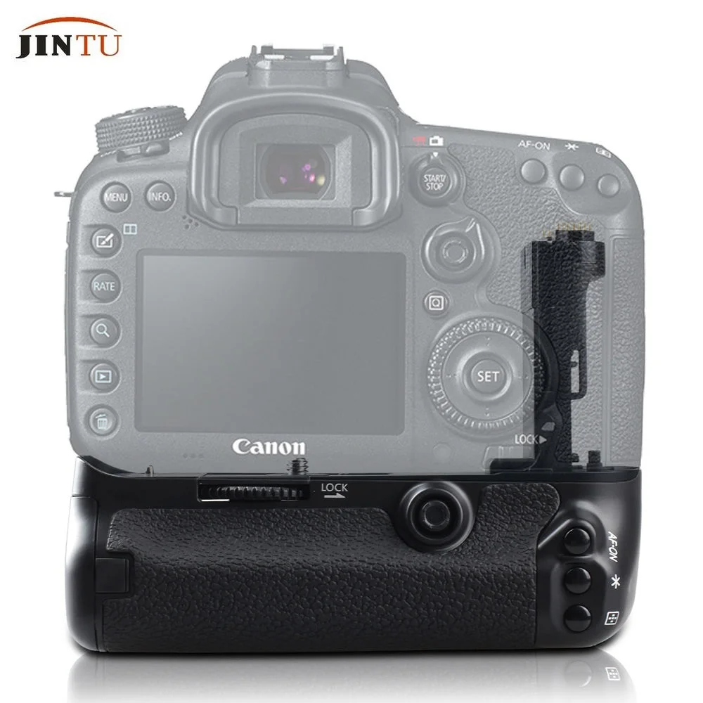 JINTU вертикальные жалюзи Мощность ручка для Canon 5D3 5diii 5D Mark III 3 5DS 5DSR Батарейная как BG